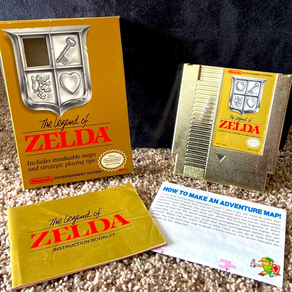 NES The Legend of Zelda Game
